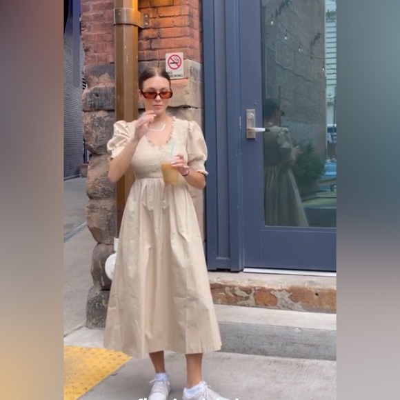 Sofie the Label Ines cotton midi dress NWT - Picture 9 of 11